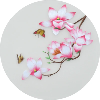 Сделай Сам 100% шелк тутового шелкопряда Сучжоу Вышитые наборы печатная Женская