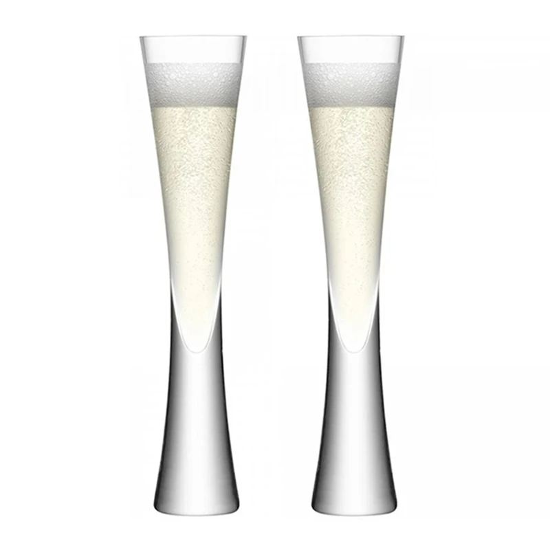 

2 шт. бокалы для шампанского с блестками прозрачные чашки Пузырьковые Коктейльные бокалы для вина тюльпана для бара искусственное платье бо...