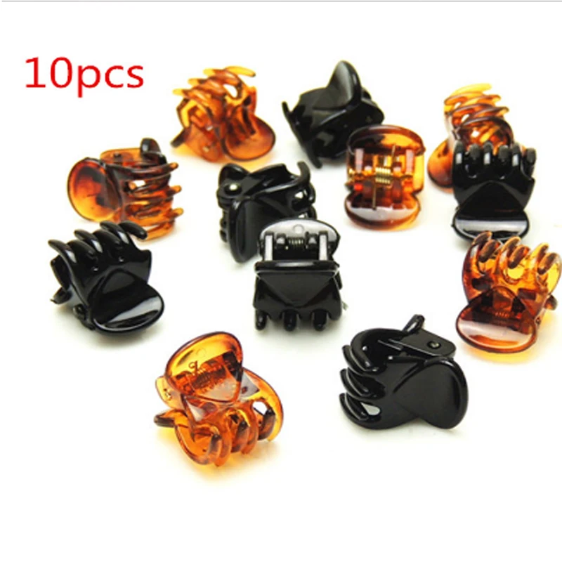

10pc Hair crab claw clip Girls scrunchie hair clip for women headband diadema para el pelo mujer presilha de cabelo hairpin A340