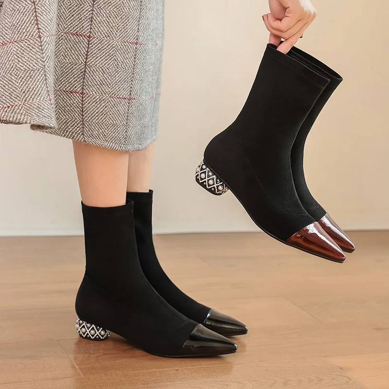 

Женские ботинки из натуральной кожи, размеры 34-43