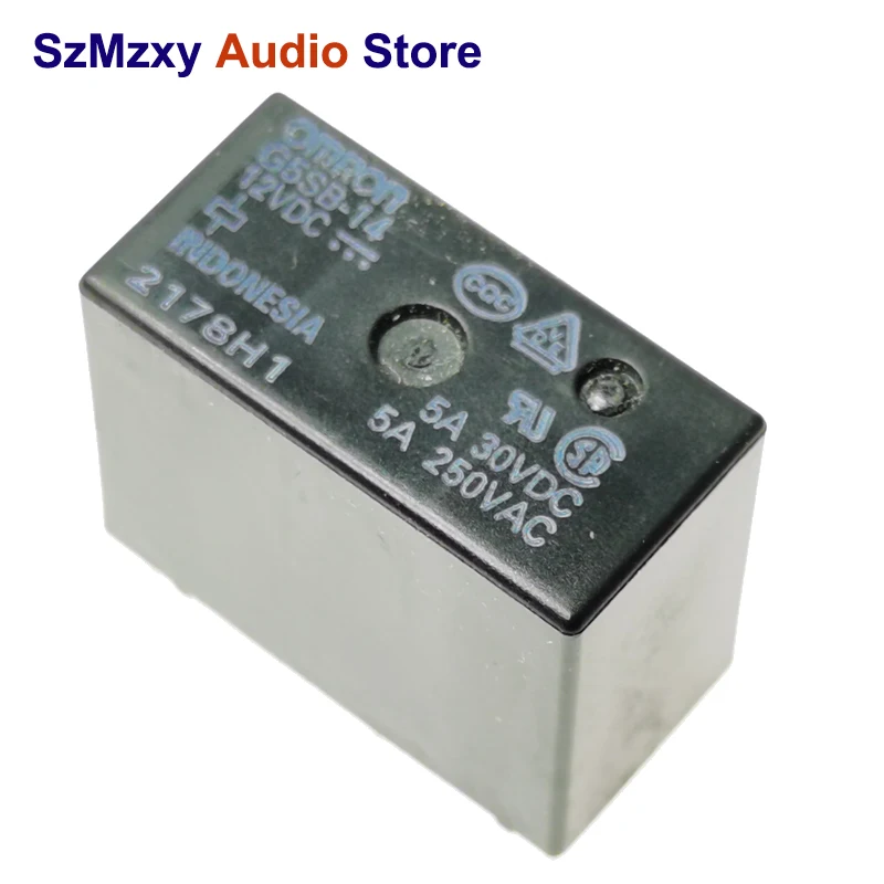 

10 шт., новинка, оригинальное реле Φ 12V 24V 5A 5PIN