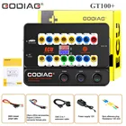 GODIAG GT100 + GT100 Pro OBDII пробойная коробка ЭБУ Настольный Коннектор с электронным дисплеем тока
