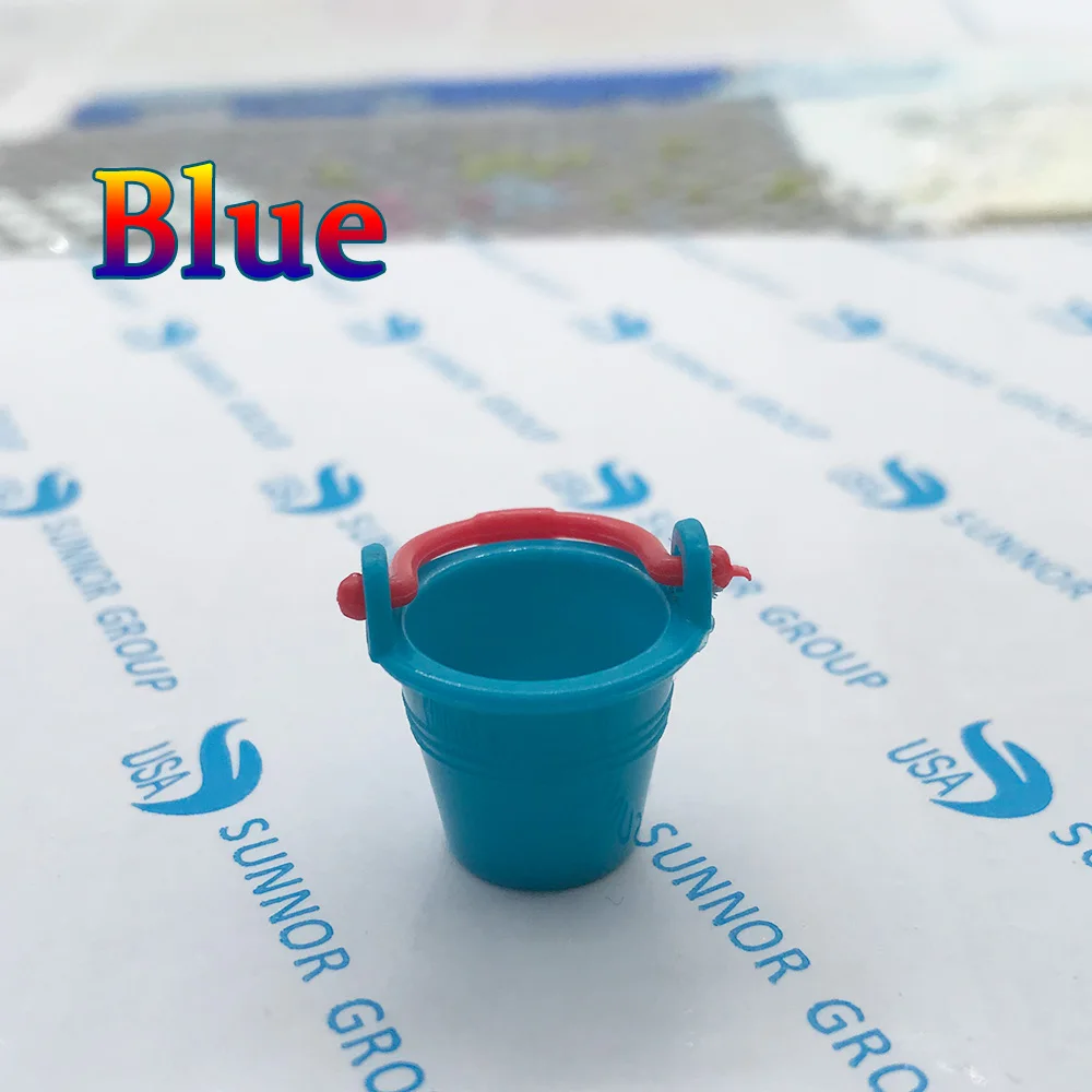Diamond Painting Tools Beachy Bucket for drill Trash DIY Holder Cover Minder | Дом и сад