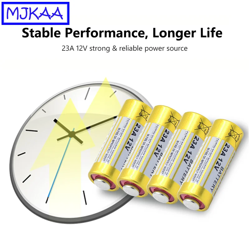 Щелочная батарея MJKAA 10 шт. 23A 12В 23A12V батареи 21/23 A23 E23A MN21 RC для пульта дистанционного