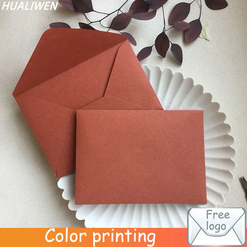 

Envelope Custom 198g Paper Envelope Orange Business Envelope Wedding Invitation Envelope Gift Envelope