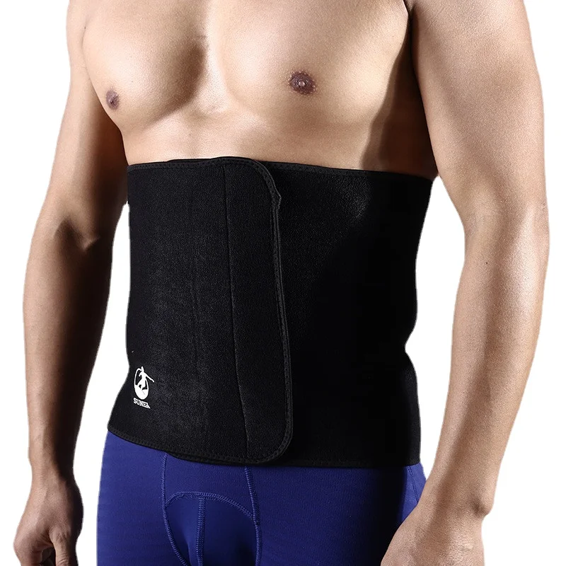 Профессиональный мужской спортивный ремень Защита спины согревает талию