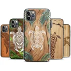 Чехол с рисунком черепахи и дерева для iPhone 7 8 Plus 6S 5S SE 2020 11 Pro Max 13 Pro Max 12 mini X XS Max XR, чехол