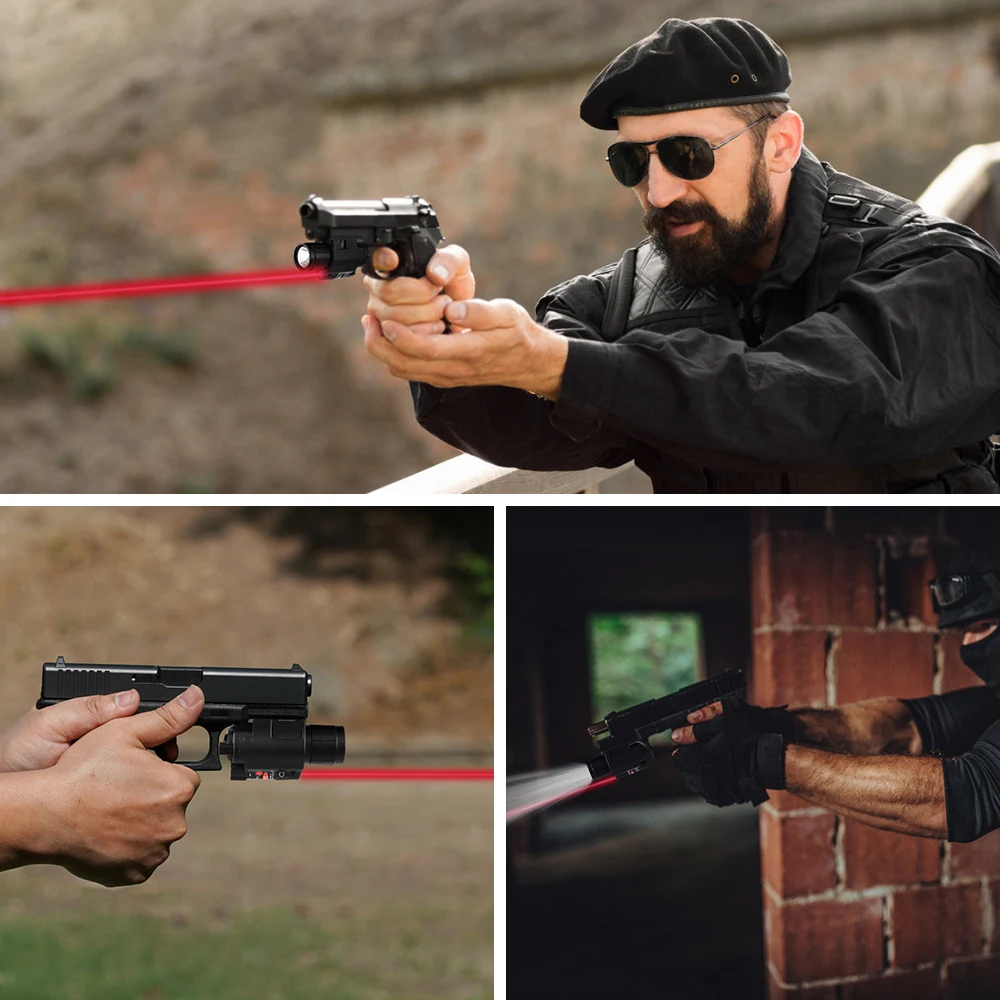 Тактический фонарик для оружия с радиоуправлением к Red Dot лазерный прицел военный