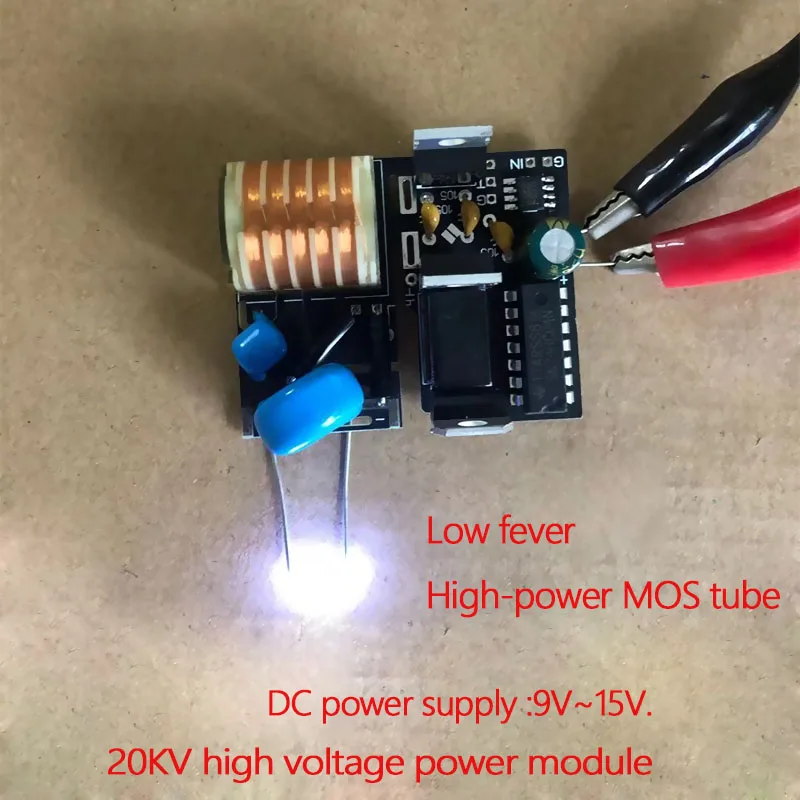 7 4 v Boost 15kv импульсная дуга повышающая катушка посылка на высокого напряжения
