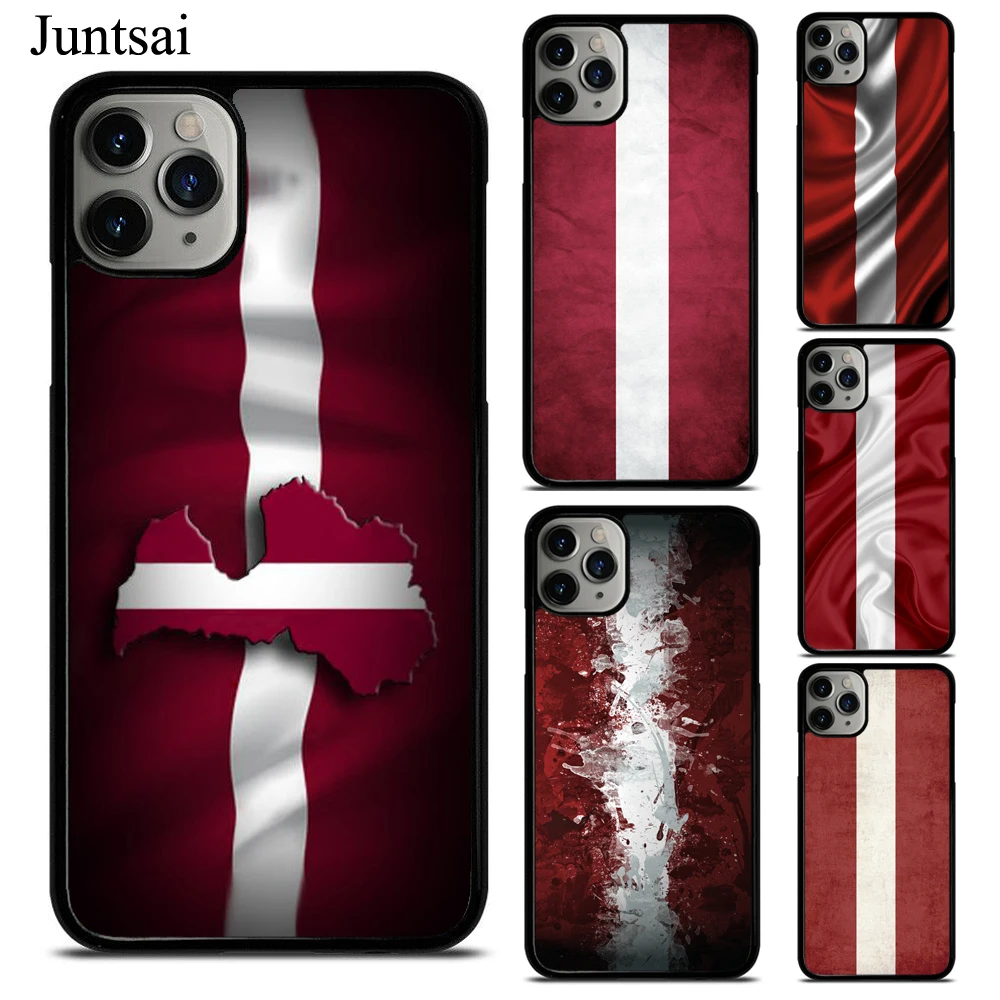 Чехол для iPhone X XS Max XR SE 2020 6S 7 8 Plus 12 13 Mini 11 Pro с флагом Латвии | Чехлы