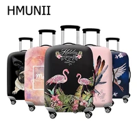 hmunii new thicker travel luggage suitcase protective cover for trunk case apply to 18 32 suitcase cover elastic perfectly