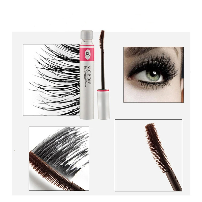 3d волокнистая тушь для ресниц вьющиеся густые ресницы макияж водостойкое
