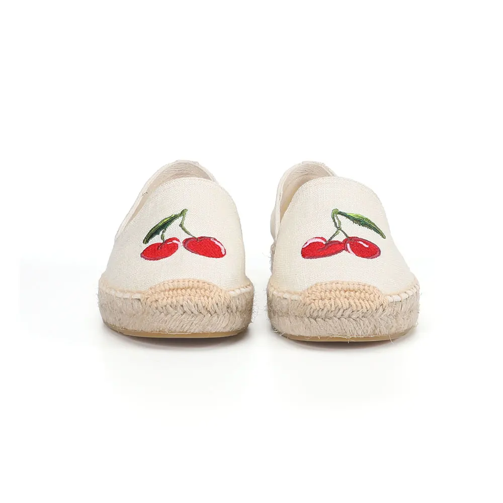 Эспадрильи обувь на плоской подошве модные женские туфли толстой повседневные с