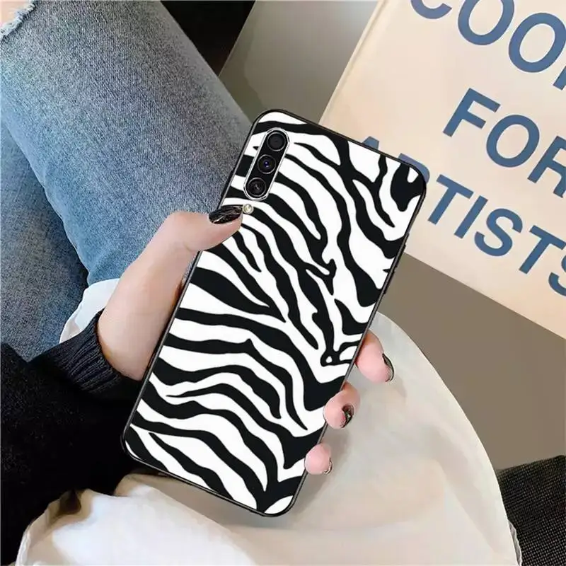 

Animal zebra stripes pattern Phone Case For Samsung galaxy S 9 10 20 A 10 21 30 31 40 50 51 71 s note 20 j 4 2018 plus