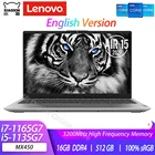 Ноутбук Lenovo Xiaoxin Air 15, ноутбук 11 поколения, Intel Core i7-1165G7 i5-1135G7 16 Гб ОЗУ 2021 ГБ SSD GeForce MX450 512 дюйма, 15,6