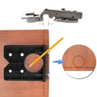 Направляющая для сверления отверстий на шарнирах 35 мм, локатор, Открыватель отверстий в дверных шкафах, установка позиционирования, зажим, сверла, набор ручных инструментов для столярных работ