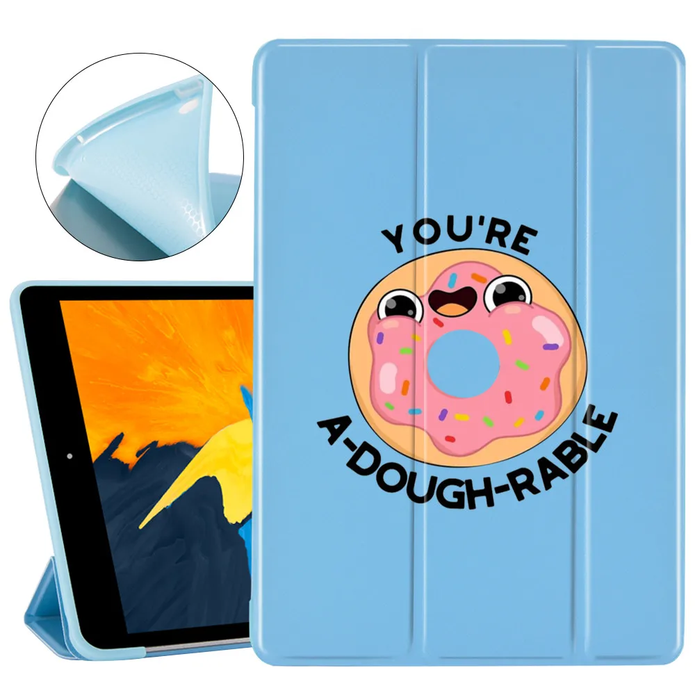 

Чехлы для iPad Pro 11 2020 Funda Милые Пончики пицца для ipad Air 2 ipad 9,7 5-й 6-й планшет силиконовый мягкий чехол для ipad mini 1 2 3 5