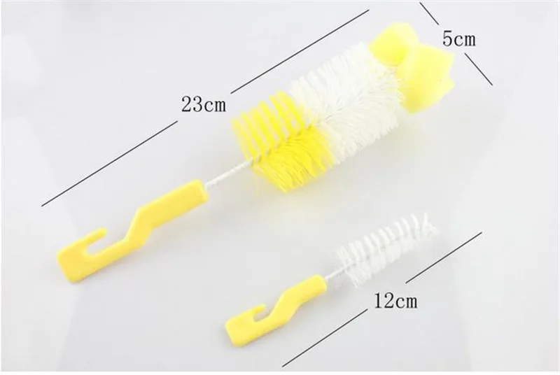 2 шт./компл. бутылочка для молока губка очиститель 360 градусов + Соска щетка|Щетки