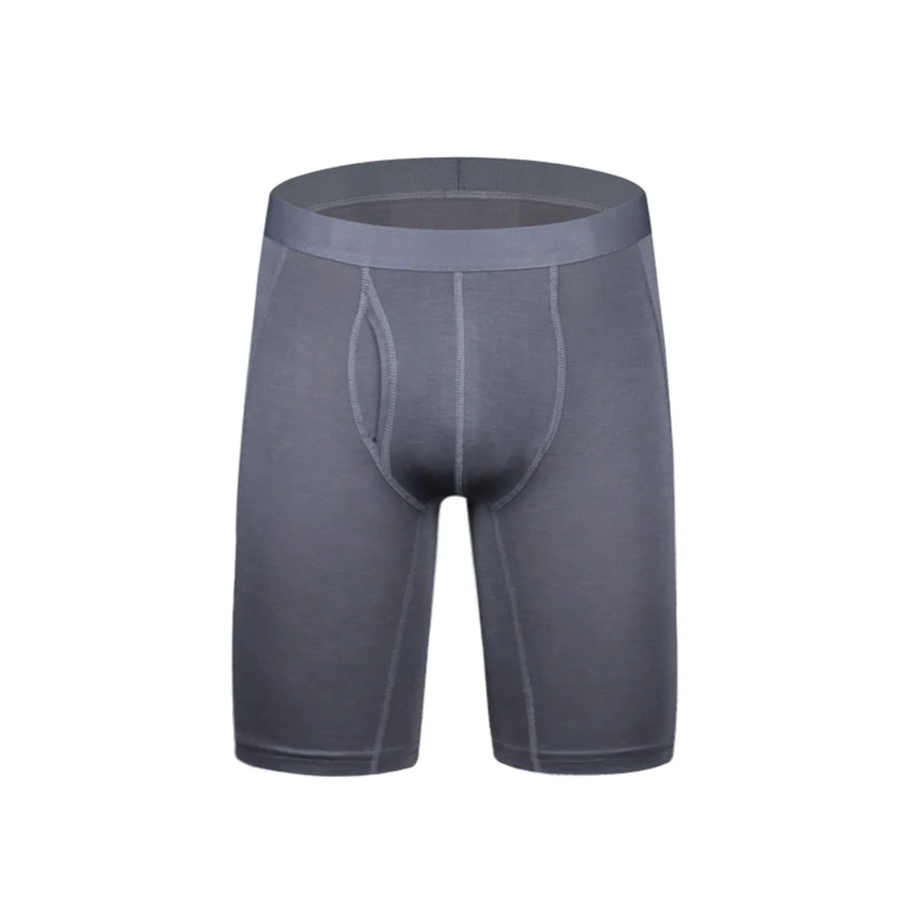 

Men's Boxer Shorts Comfortable Underwear Comfy Ultra-Soft Boxer Mid Waist Sports Wear Workout Fitness Sleep Underpants Male