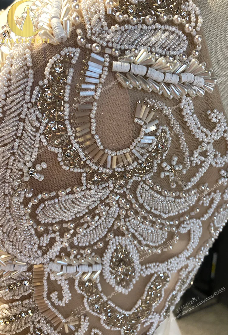 Rhine Real New Strapless Satin High Slit Front Short Long Back Wedding Gown Wedding Dresses 2021 robe de mariage