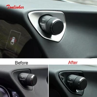 tonlinker interior car draving mode cover stickers for lexus ux200 260h 2019 car styling 2 pcs stainless steel cover stickers