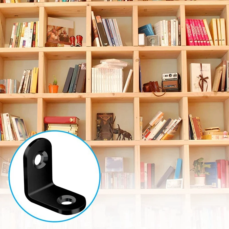 Набор угловых кронштейнов для деревянной мебели 40 шт. с 80 винтами | Обустройство