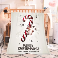 plaid christmas gift blanket decorative the bed blankets bedding sheet sofa cover bedspread winter blanket