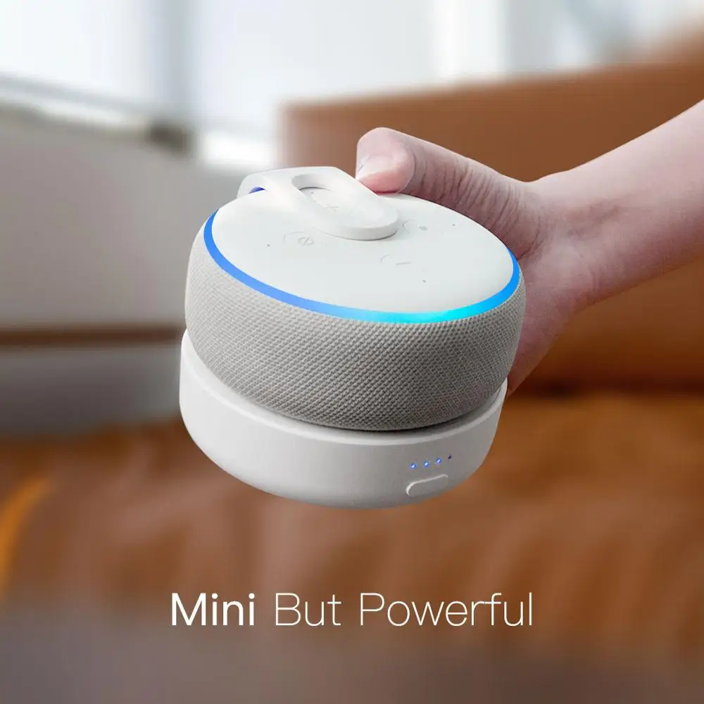 GGMM D3 батарея база для Amazon Alexa Echo Dot 3 держатель зарядное устройство Gen динамик 8