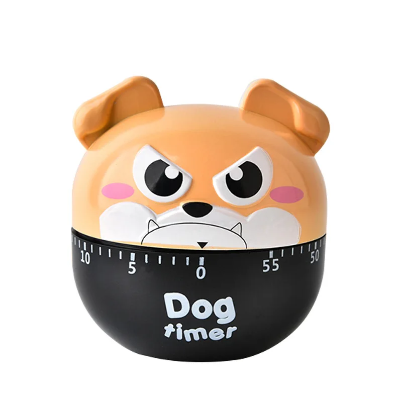 cartoon dog mechanical timer kitchen device gadget sets egg boiling cooking countdown temporizador cocina minuteur cuisine free global shipping