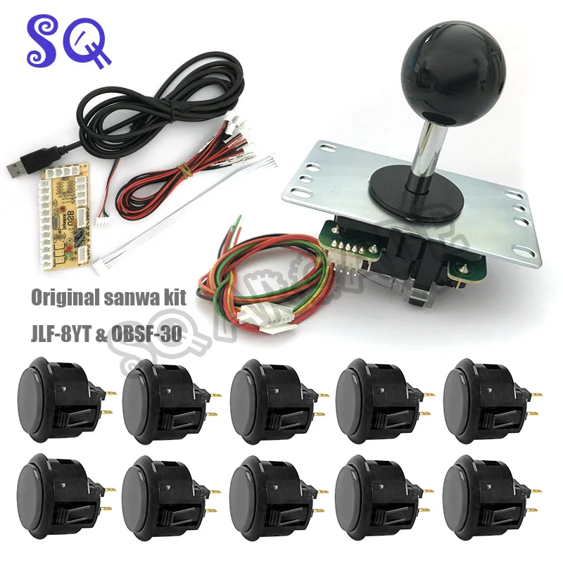 Джойстик Sanwa с нулевой задержкой оригинальный USB кодировщик для ПК совместим