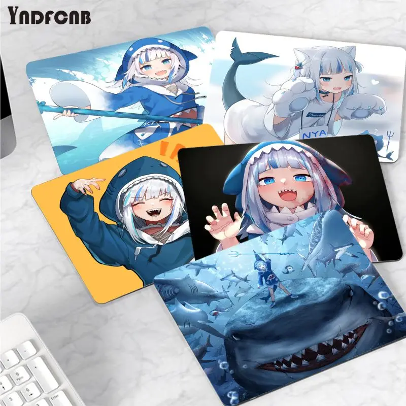 

YNDFCNB Boy Gift Pad Gawr Gura Hololive Anime girl Laptop Gaming Mice Mousepad Top Selling Wholesale Gaming Pad mouse