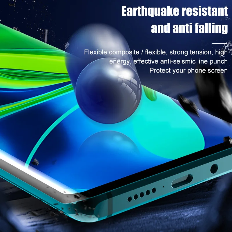 Высокое качество полное покрытие для Blackview A60 A80 Pro защита экрана Гидрогелевая