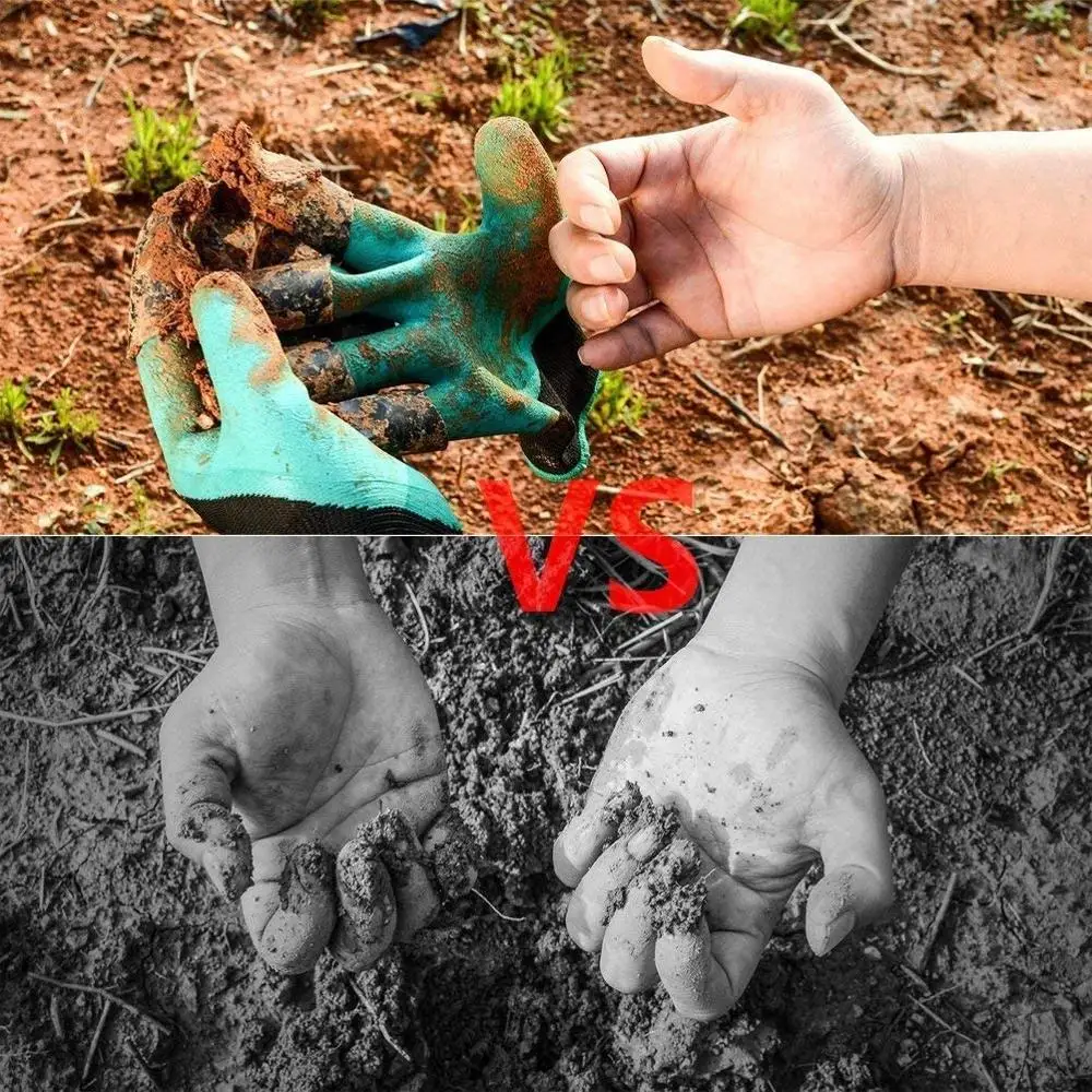 

Garden Gloves with Claws, Waterproof and Breathable Garden Gloves for Digging Planting, Best Gardening Gifts for Women and Men