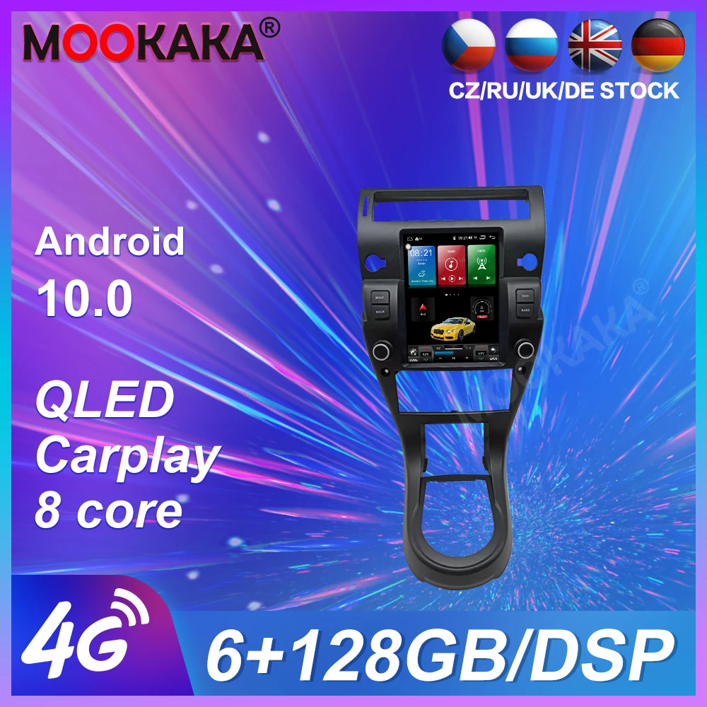 

Автомагнитола Tesla 6G + 128 для Citroen C4 четыре Triumph 2004-2012, автомобильный мультимедийный плеер с GPS-навигацией, автостерео головное устройство с большим экраном