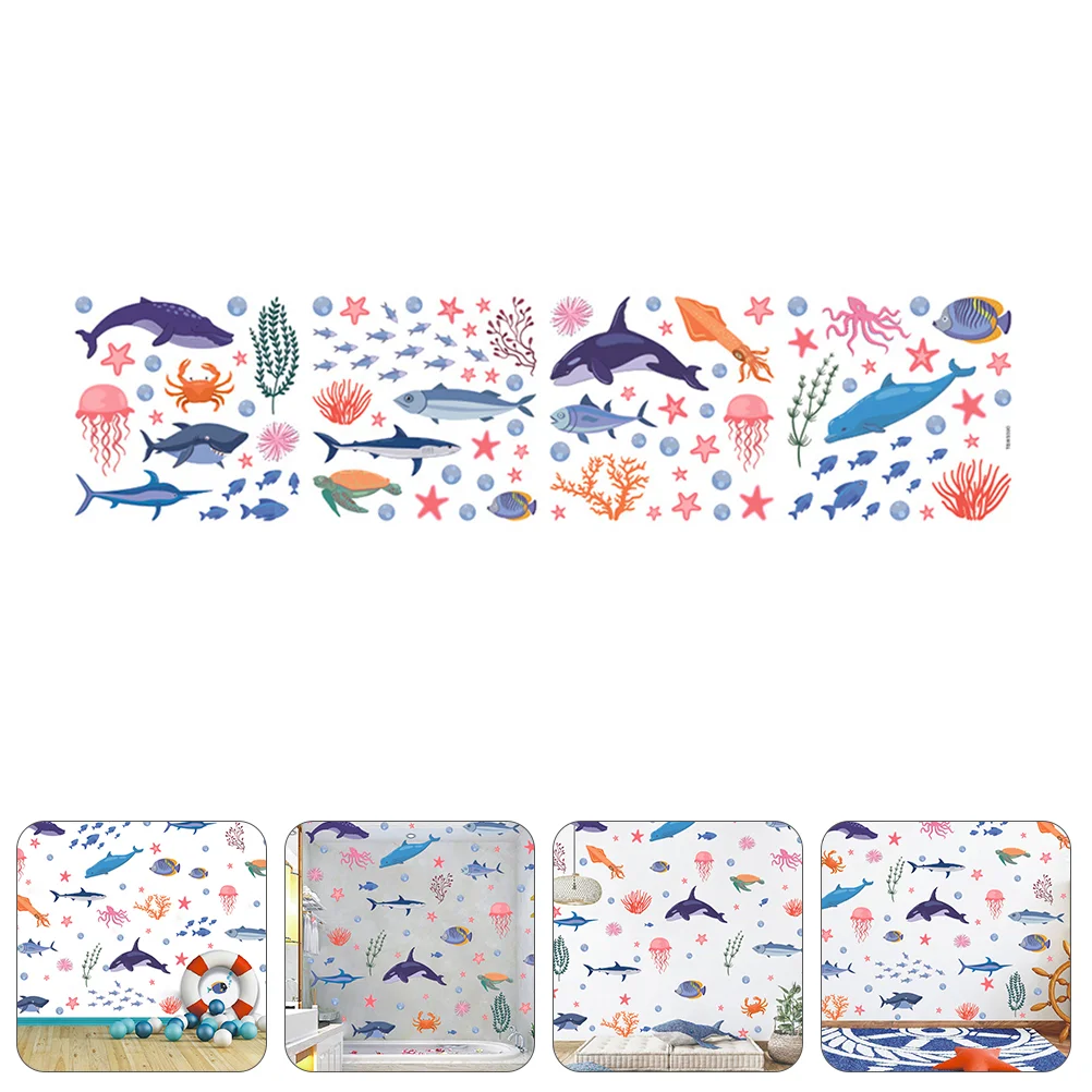 

1 шт. красивая наклейка на стену кораллового цвета Наклейка на стену