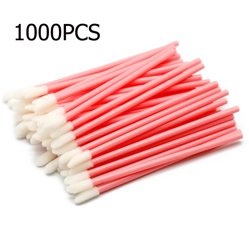 1000/500 шт. одноразовая кисть для губ Губная помада палочка-аппликатор блеска