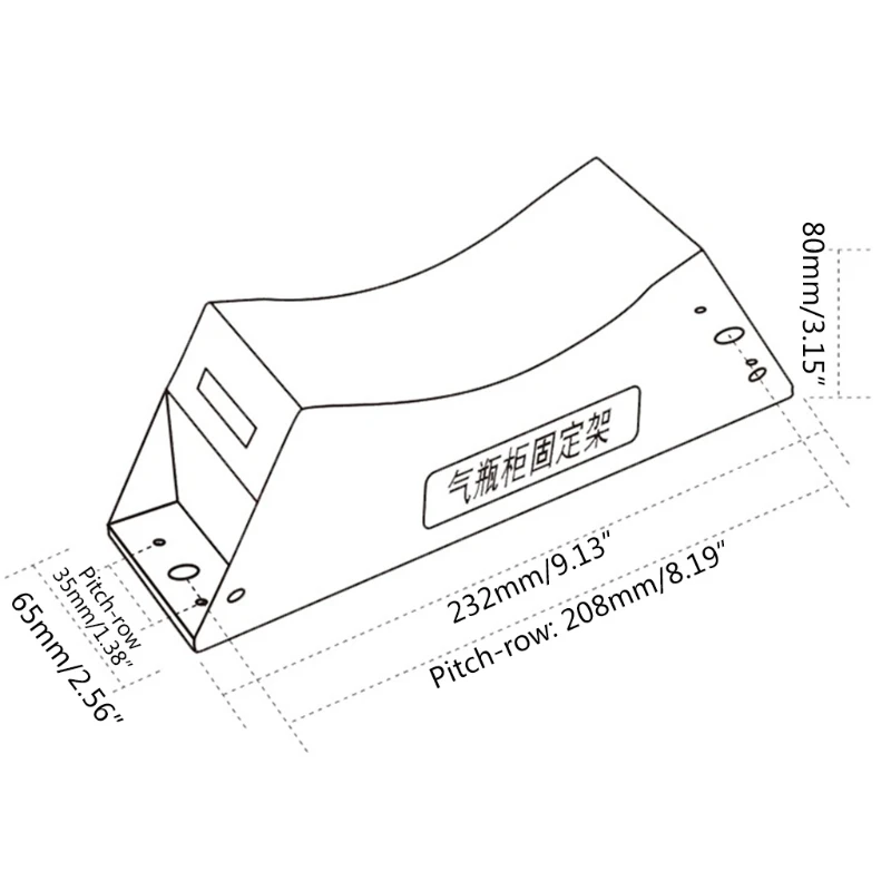 

2021 New RV Caravan Liquefied Cylinder Fixing Bracket Gas Tank Bracket Camper Motorhome