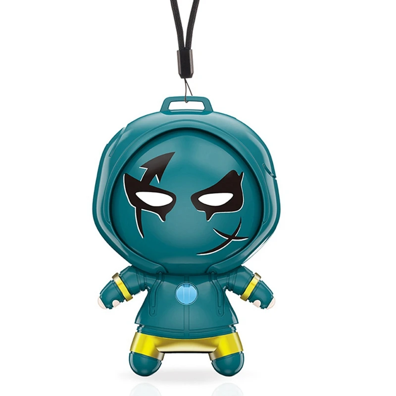 

1set USB Hanging Neck Air Purifier Wearable & 2Pcs Air Freshner Personal Wearable Air Purifier Necklace Ionizer