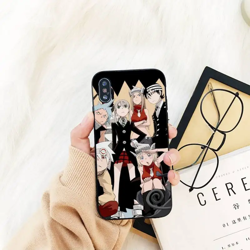 

YNDFCNB Soul Eater Phone Case For iPhone 11 8 7 6 6S Plus X XS MAX 5 5S se 2020 11 12pro max iphone xr case
