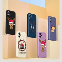 cartoon cute fawn for apple iphone 13 12 pro max mini 11 pro xs max x xr 6s 6 7 8 plus liquid silicone soft phone case