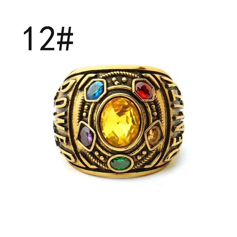 Силовое кольцо Infinity Wars бижутерия мужское с надписью Модное Новое Фирменное
