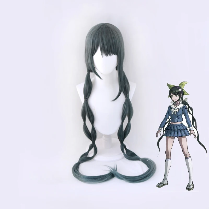 Парик для косплея Danganronpa V3 термостойкие Длинные Синтетические волосы женщин из