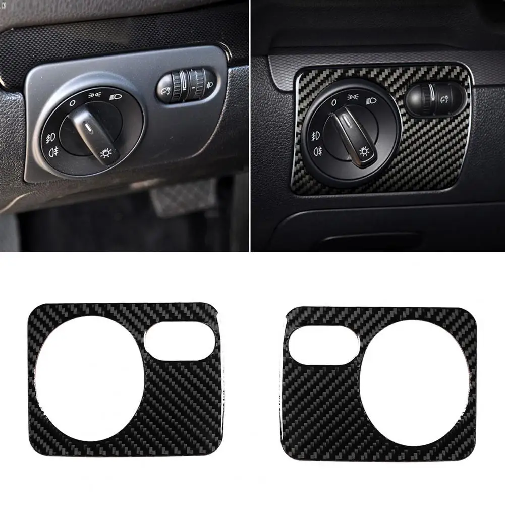 

Car Headlight Switch Control Frame Sticker for Golf 6 R MK6 Scirocco 09-16