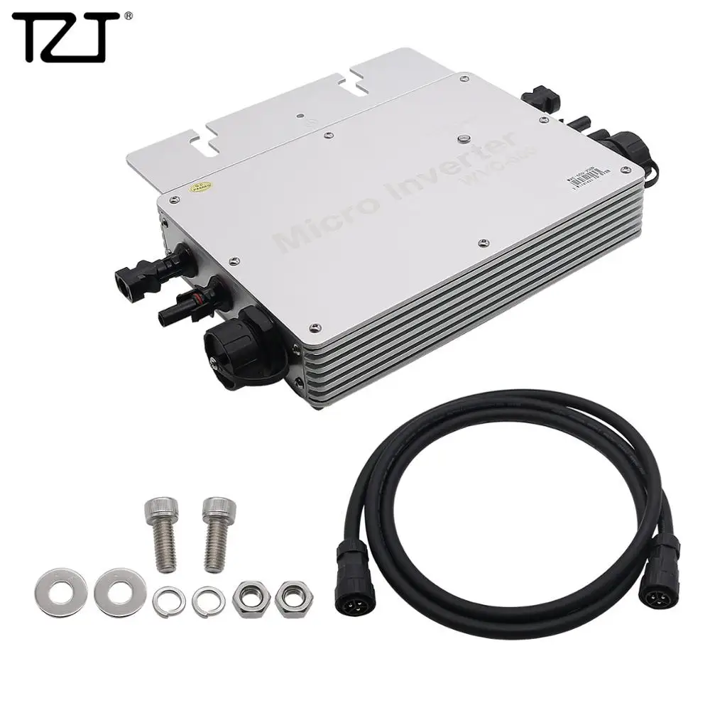 TZT WVC 600W Micro Grid Inverter Line Filter Frequency Waterproof Solar с функцией связи|ЦАП| |