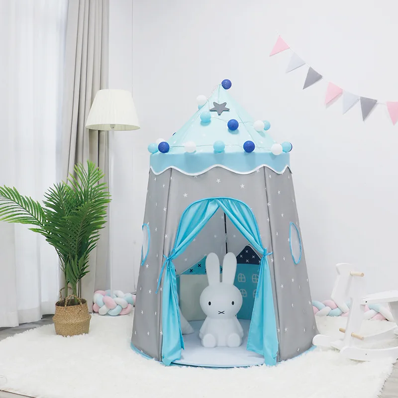

Children's Tent Play House Yurt Princess Room Boy Toy Corner