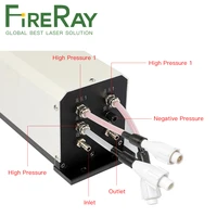 FireRay CO2 Laser Tube V20 180-220W Dia80mm for CO2 Laser Cutting and Engraving Machine