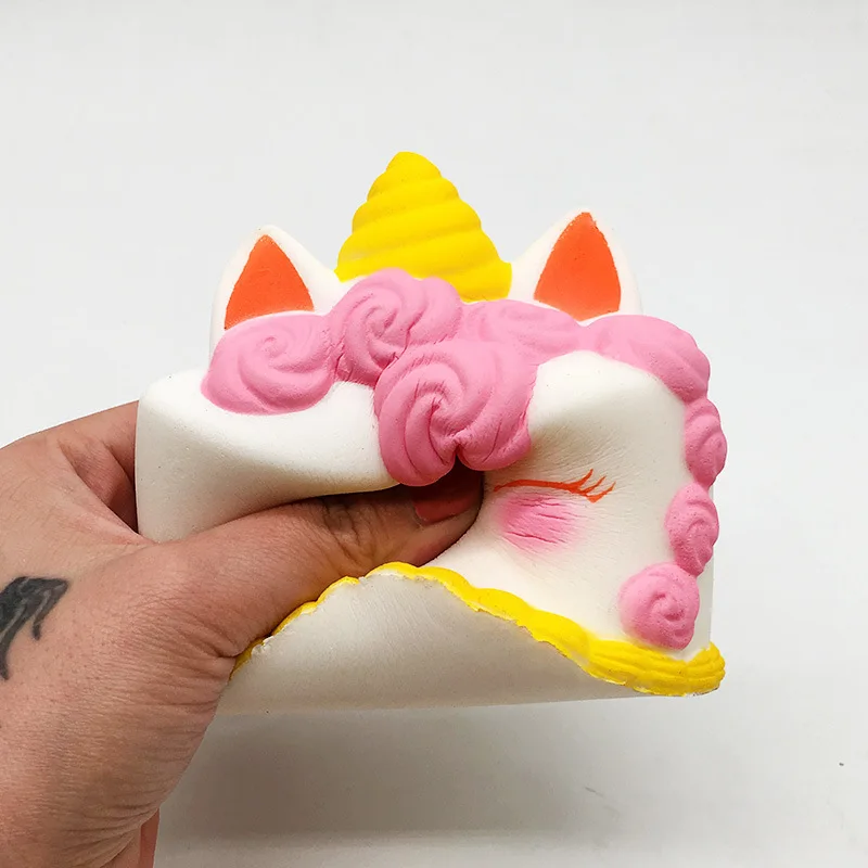 Kawaii мультяшный торт сжимаемая еда медленно восстанавливающие форму мягкие