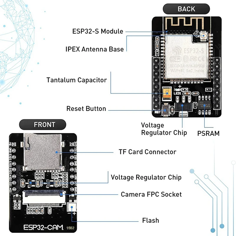 2 шт. Встроенная плата памяти USB Type-USB на последовательный порт CH340G с модулем