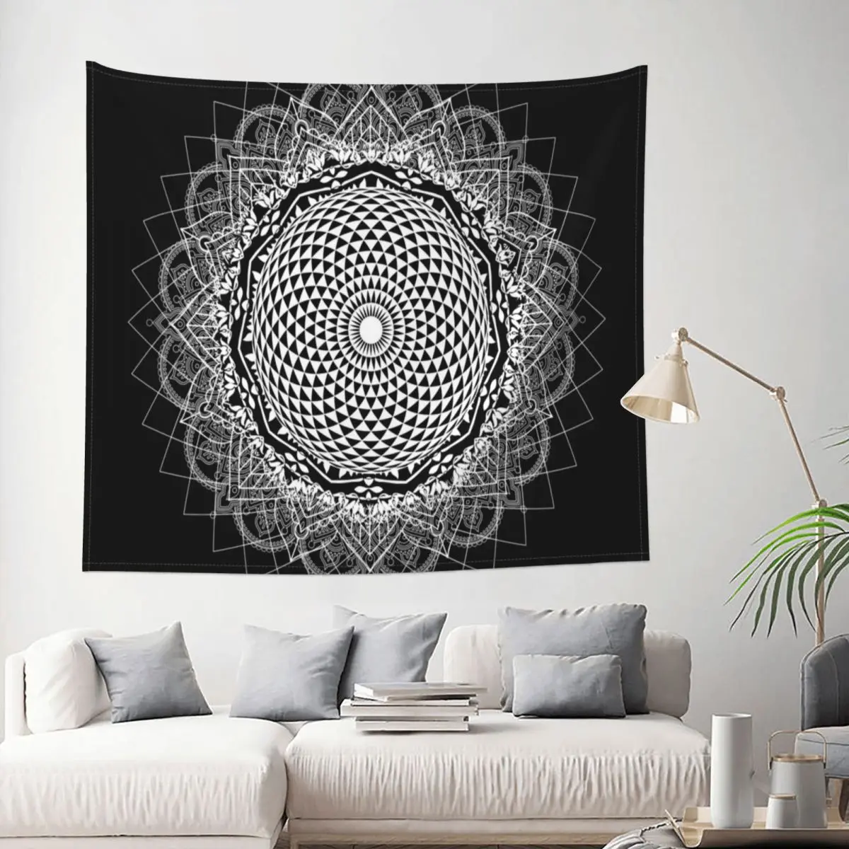 

Tapestry Elegant Mandala Flower Boho Sacred Decor Wall Room Home Decoration Hanging Bedroom Kawaii Aesthetic Gift