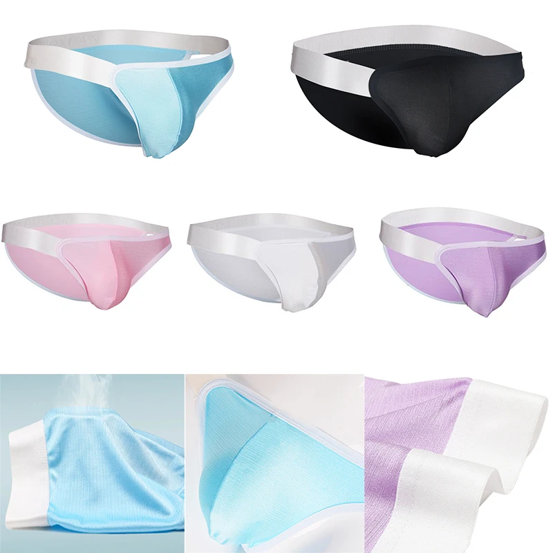 

Трусы мужские эластичные из вискозы, дышащие, 5 шт./лот, большие размеры, 2020